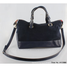 Women Fashion Handbag High Quality PU Tote Bag (h13303)